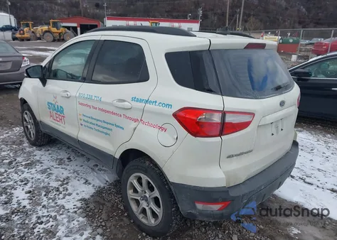 2019 Ford Ecosport Se z USA, uszkodzony, nr VIN MAJ6S3GL7KC266922